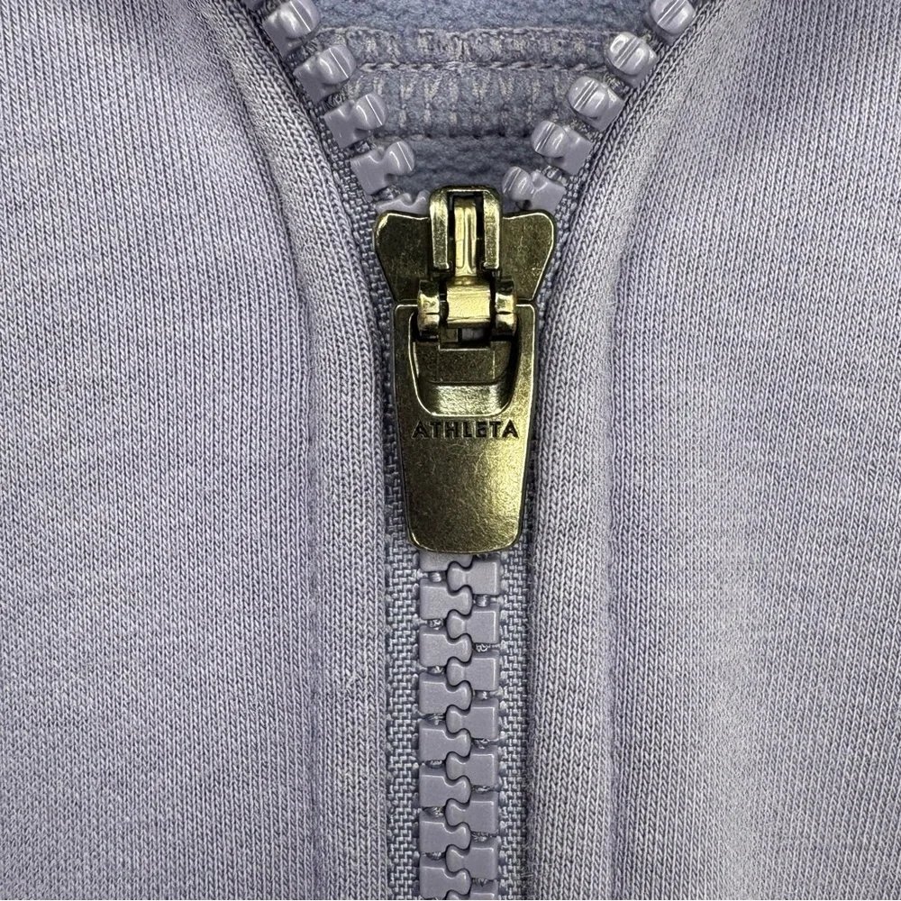 Athleta Lavender Zip-Up Hoodie size XS - Picture 4 of 11